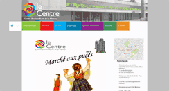 Desktop Screenshot of lecentre-meinau.fr